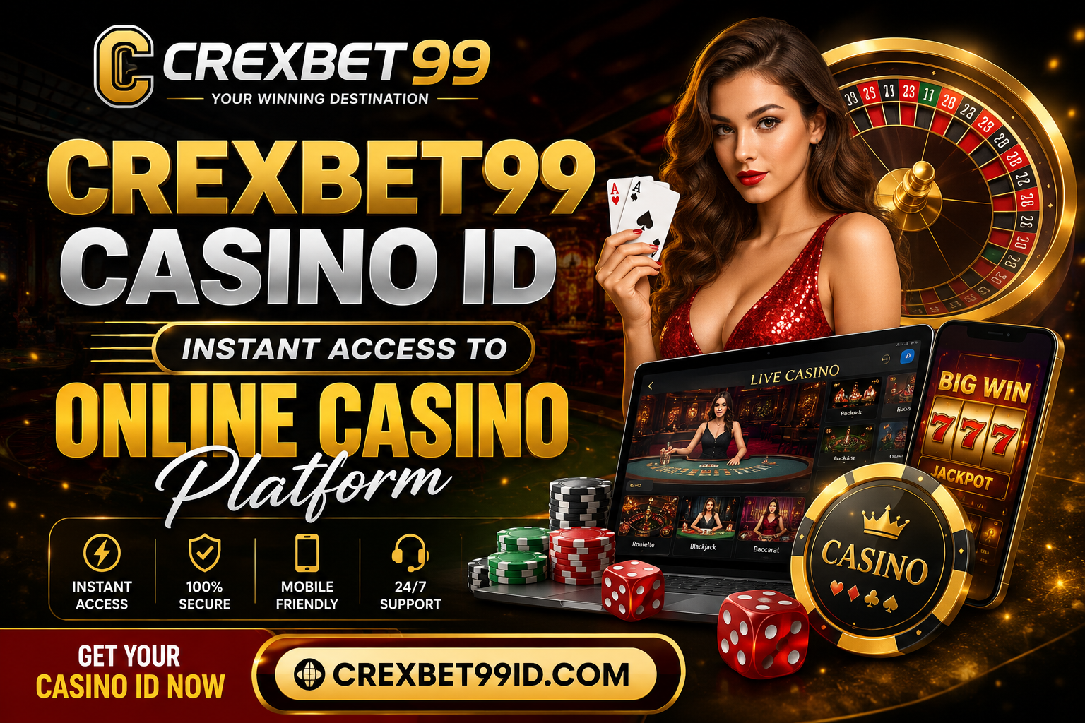 Crexbet99 Casino ID
