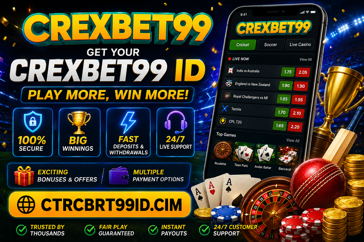 Crexbet99 Login