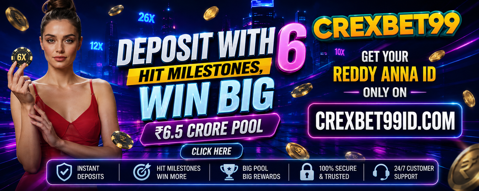 Crexbet99 Deposit