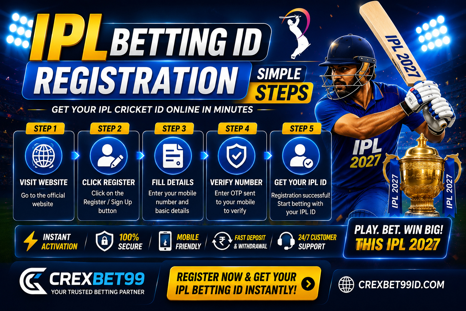 IPL Betting ID Registration