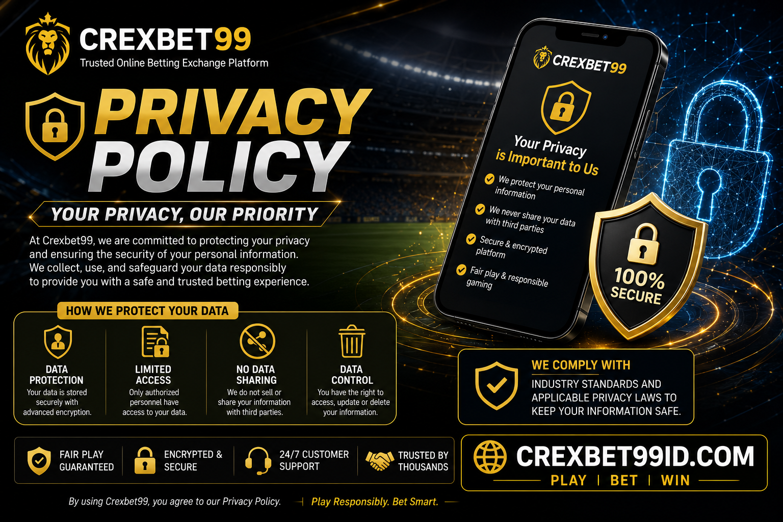 Privacy Policy Crexbet99